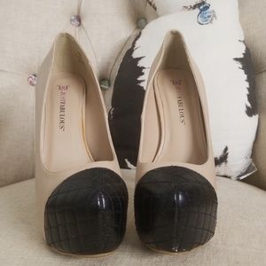 JustFab Platform Heels